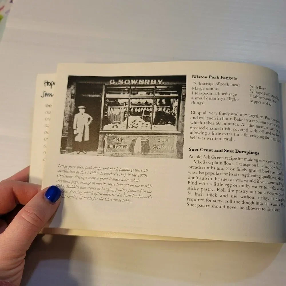 Old Midlands Recipes Catherine Rothwell Cookbook